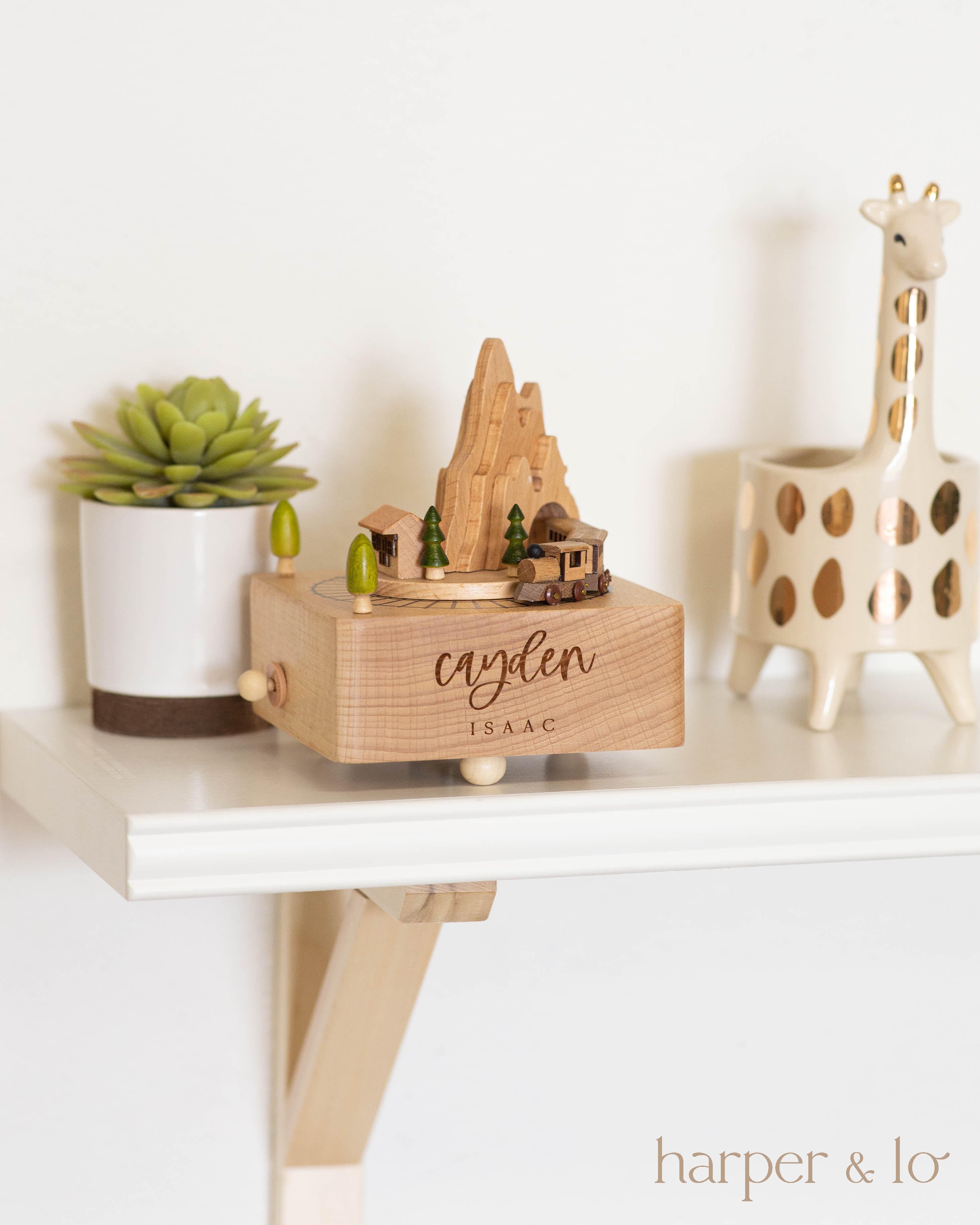 Musical Carousel | Personalized | Train – Harper and Lo