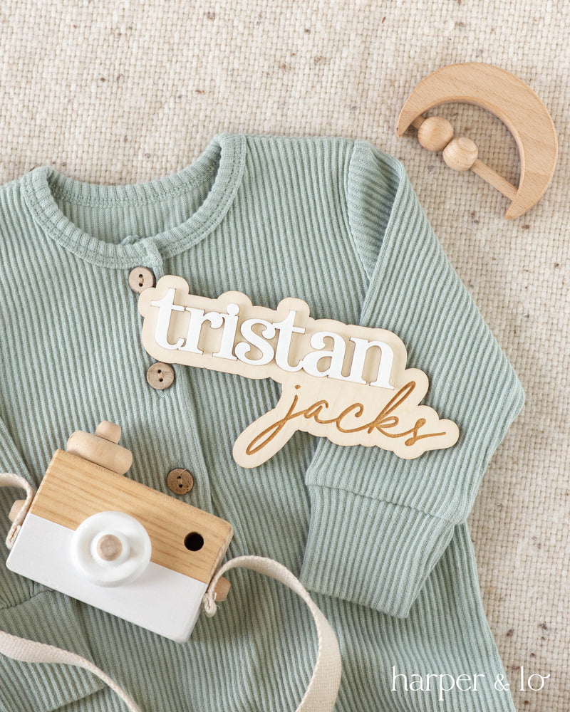 Birth Announcement | Custom Name