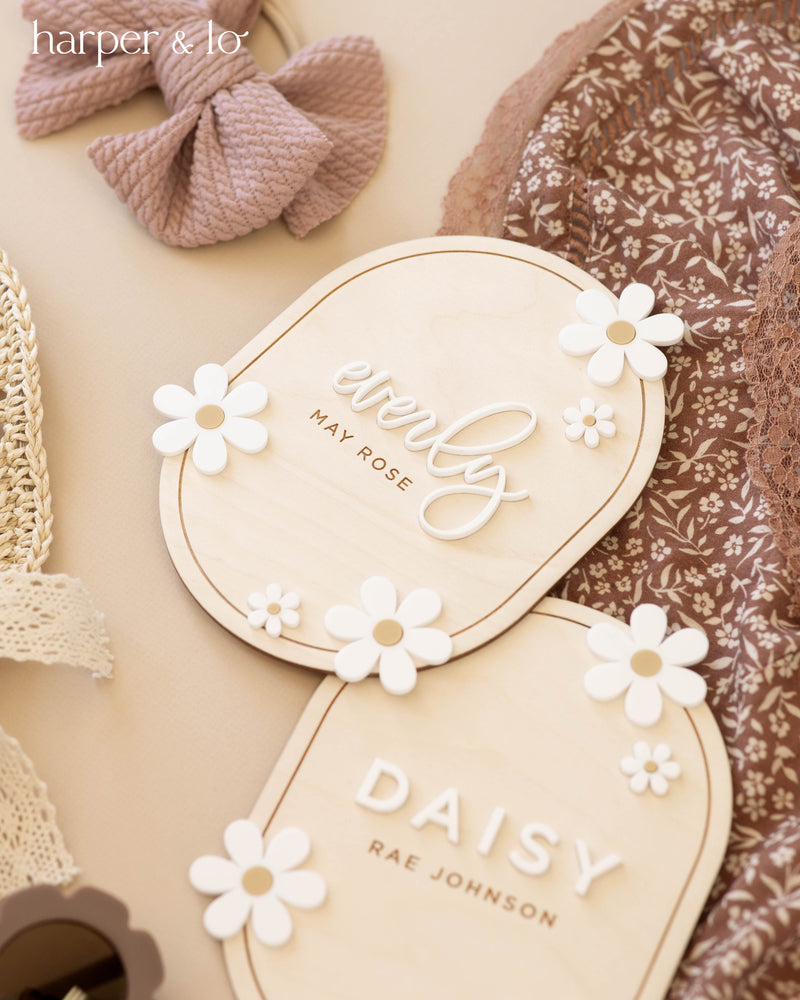 Boho Daisy Flowers | Milestone Card