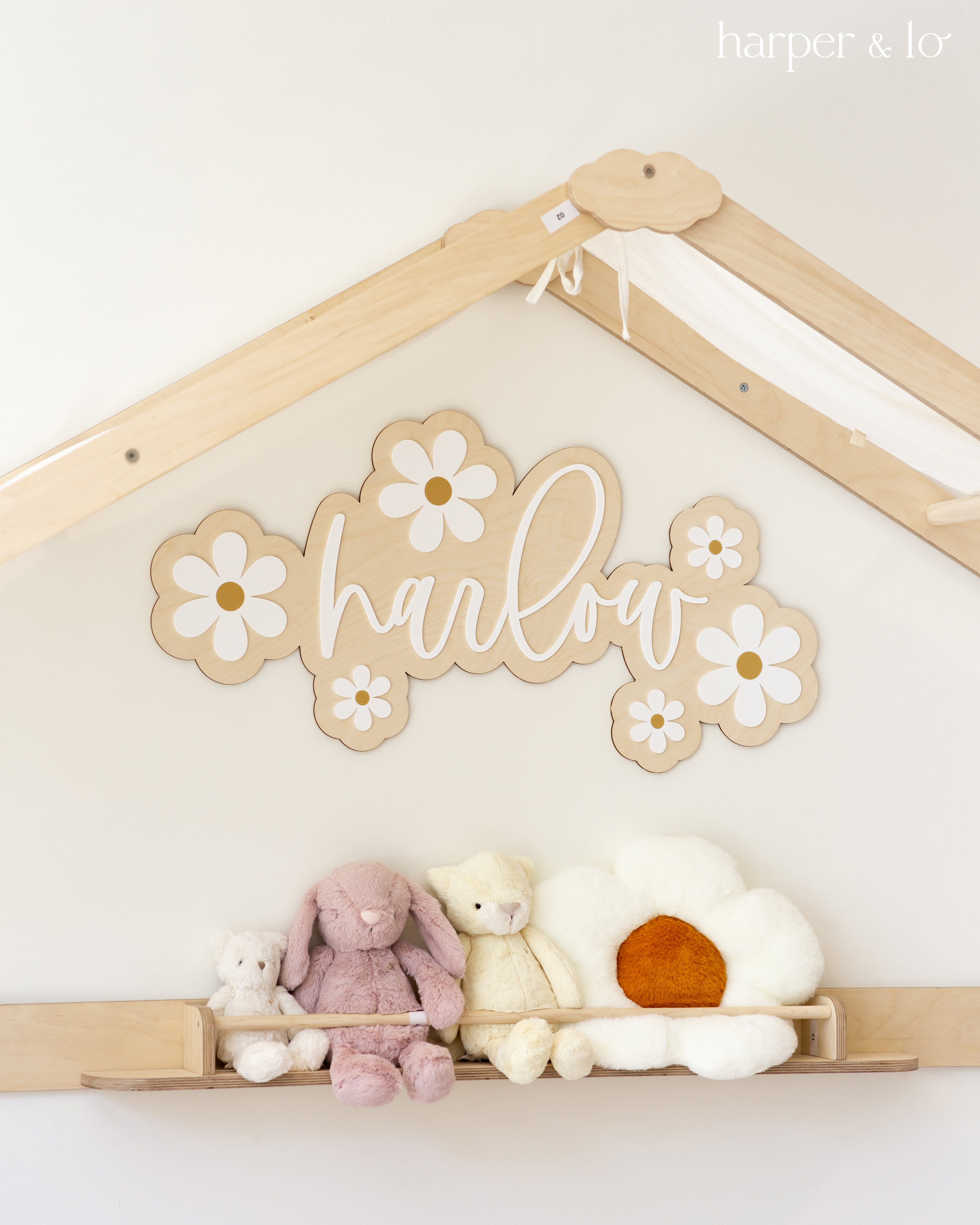 3D Custom Name Sign | Daisy – Harper and Lo