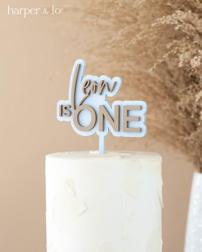 Cake Topper | Custom Name & Age | Acrylic