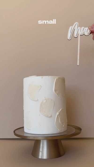 Cake Topper | Boho Custom Name