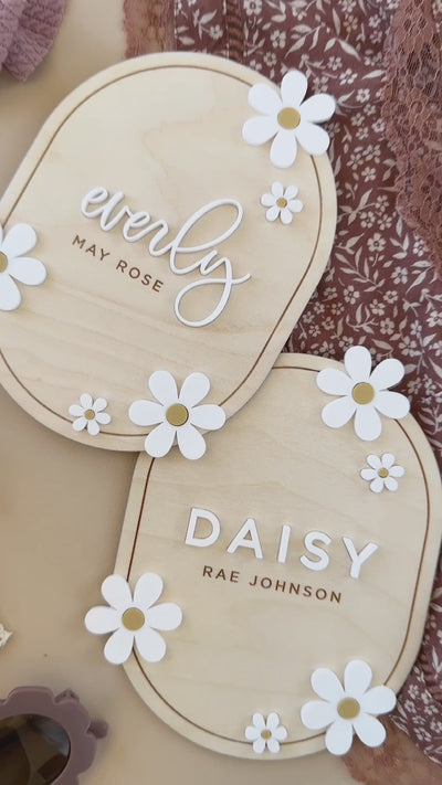 Boho Daisy Flowers | Milestone Card