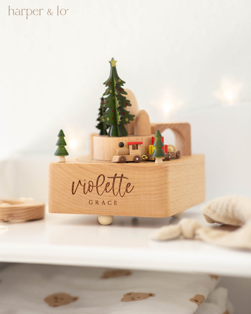 Musical Carousel | Personalized | Christmas Train