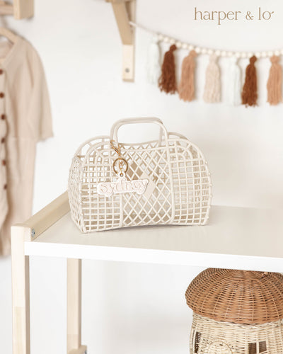 Retro Jelly Bag | Beige