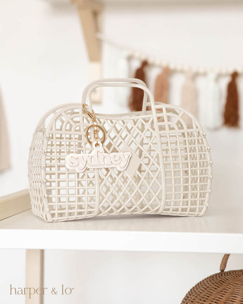 Retro Jelly Bag | Beige