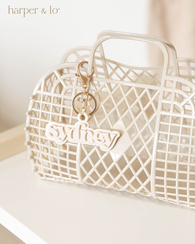 Retro Jelly Bag | Beige