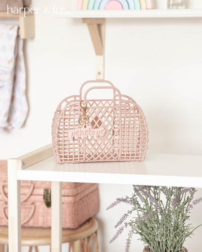 Retro Jelly Bag | Nude Blush