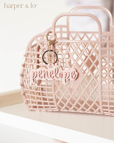 Retro Jelly Bag | Nude Blush