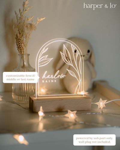 Arched Boho LED Light