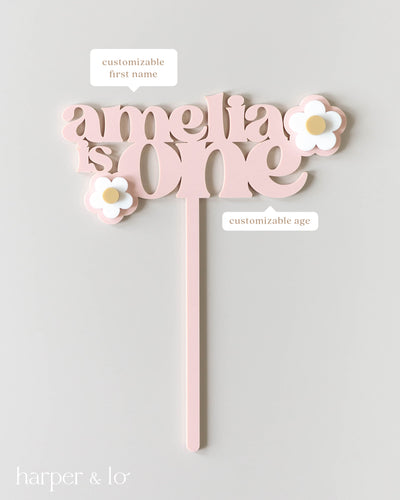 Cake Topper | Daisy