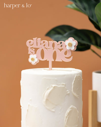 Cake Topper | Daisy